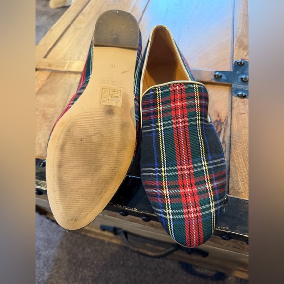 Plaid J. Crew Slip-On Shoes - Picture 3 of 7